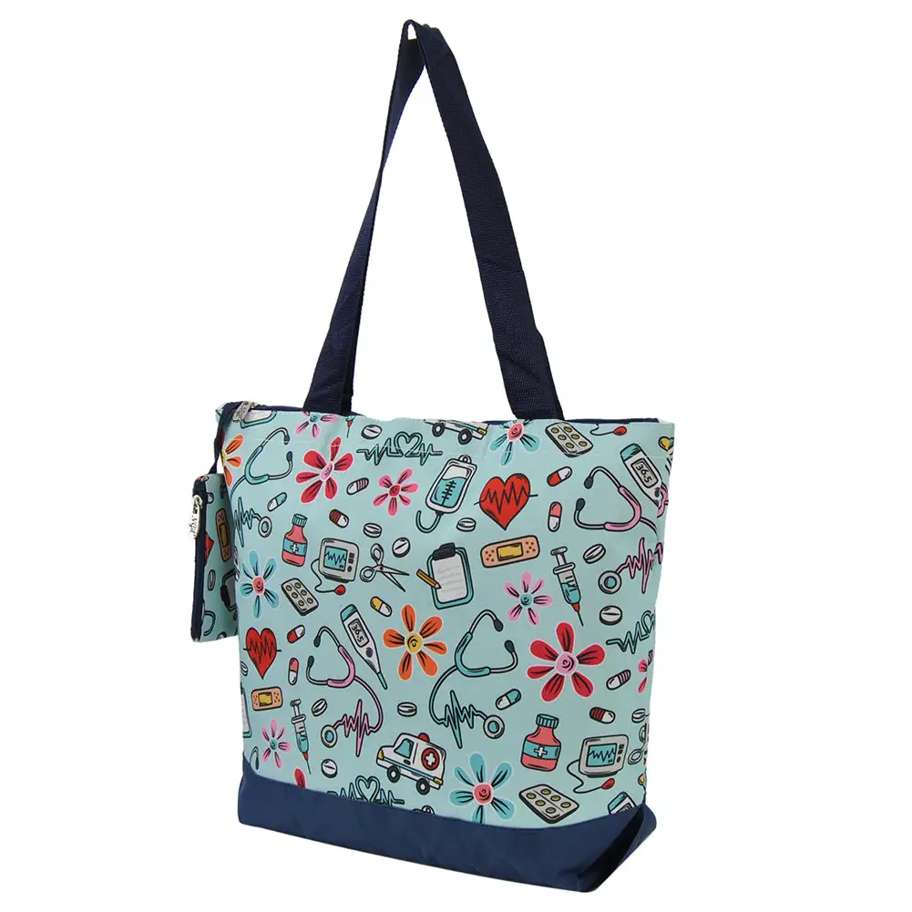 Nurse Motif Canvas Tote Bag