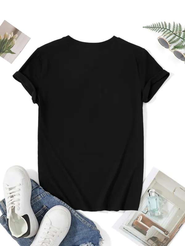 Ballerina Shoes Printed T-Shirt