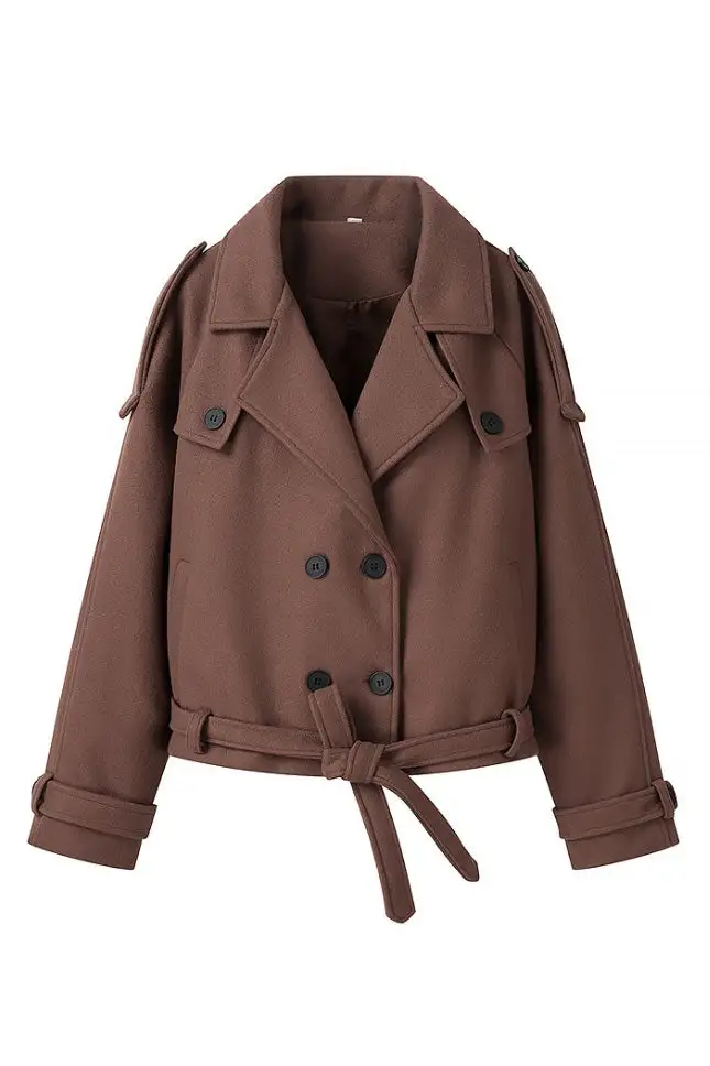 Notch Lapel Wool Classic Jacket