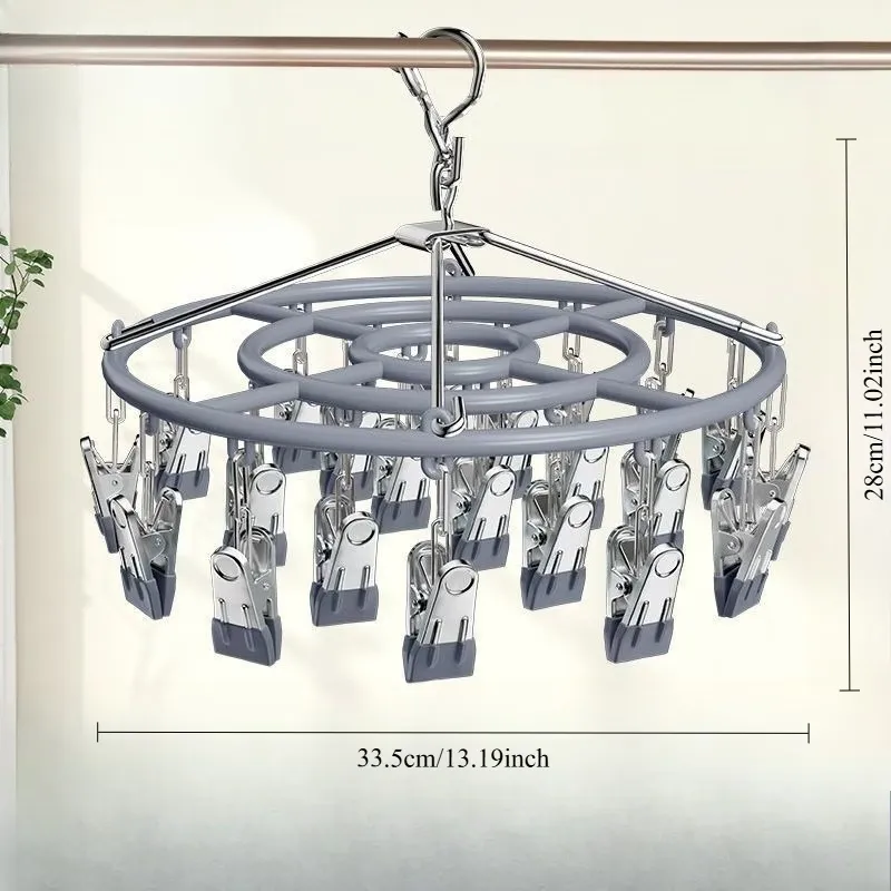 Large Capacity Clip Clothes Hanger