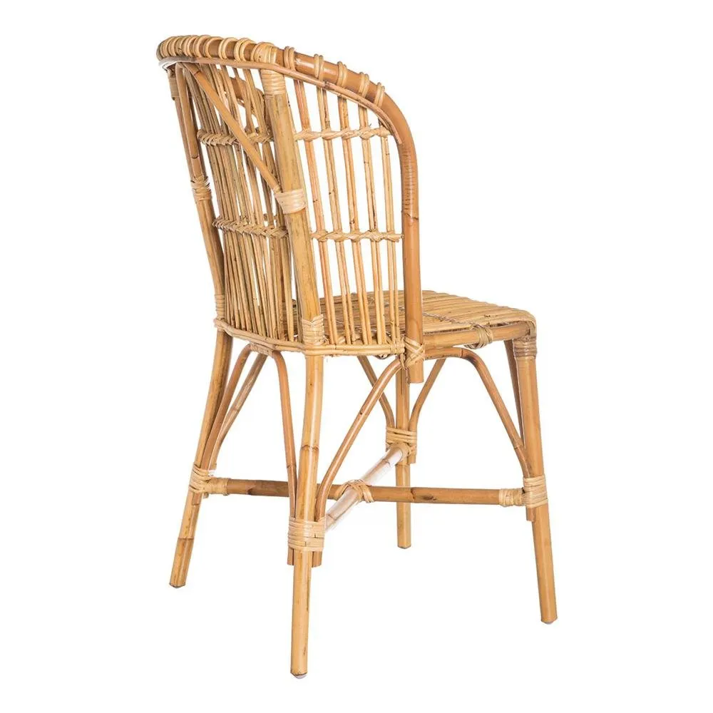 Bamboo Rattan Side Chair