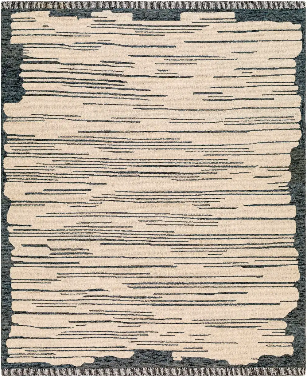 Balanced Bohemian Hand Tufted Wool Area Rug