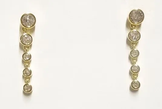 Polished Everyday Drop Earrings