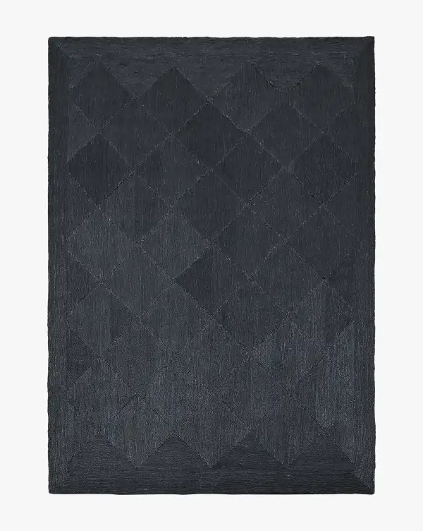 Diamond Handwoven Jute Area Rug