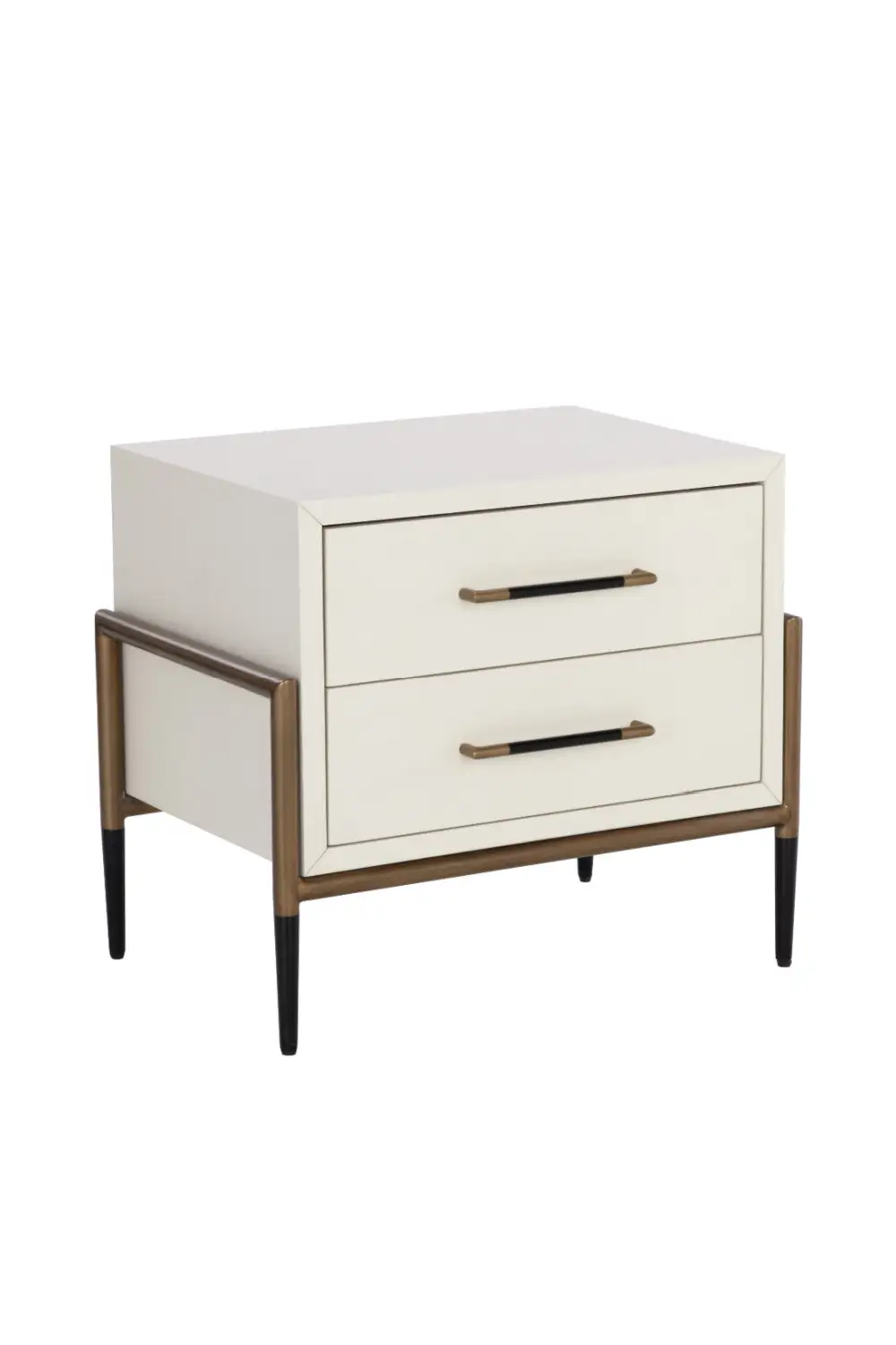 Acacia Veneer Drawer Nightstand