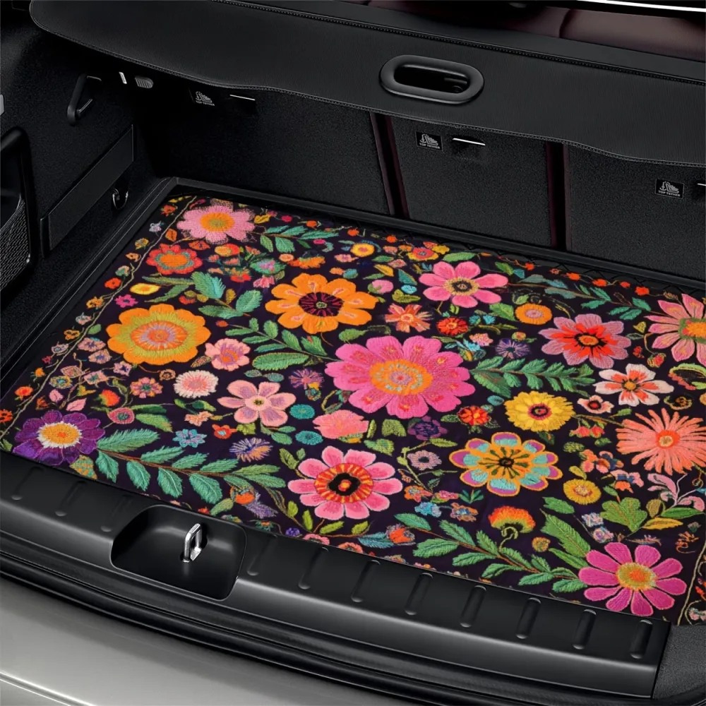 Colorful Flower Trunk Liner