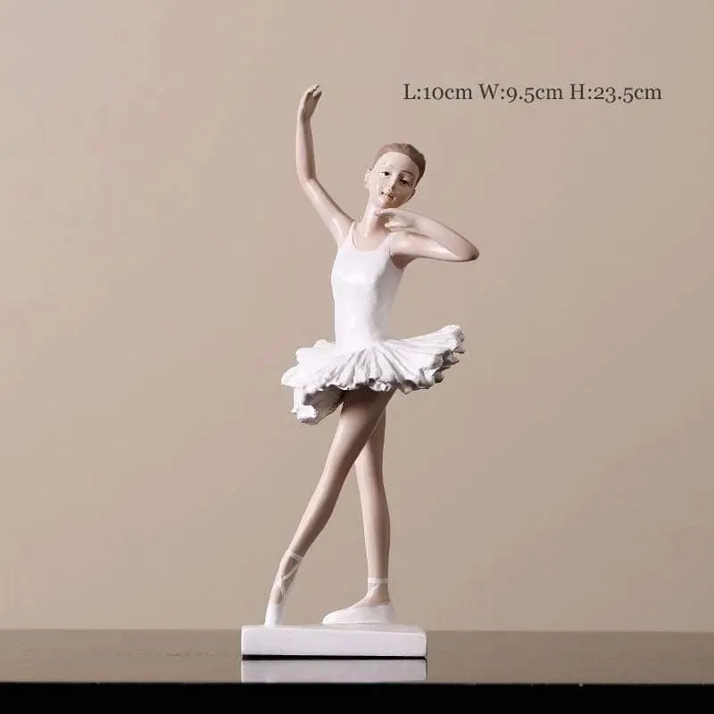 Ballerina Figure Accent Sculpture