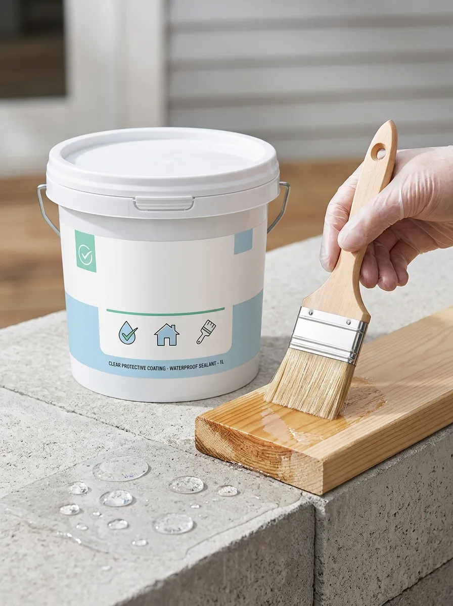 Clear Waterproof Coating for Surface Repair