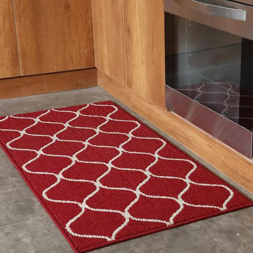 Simple Trellis Kitchen Floor Mat