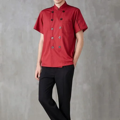 Short Chef Work Jacket