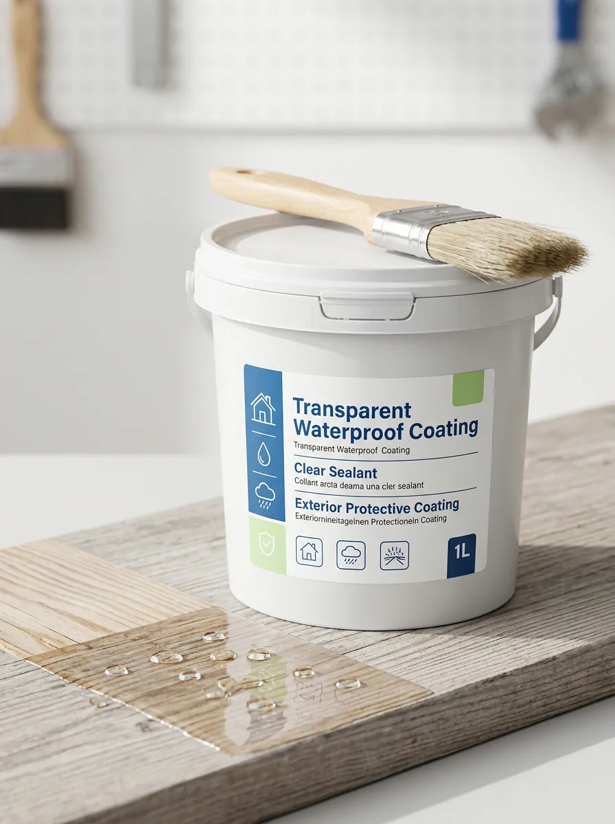 Protective Clear Waterproof Coating for DIY Projects