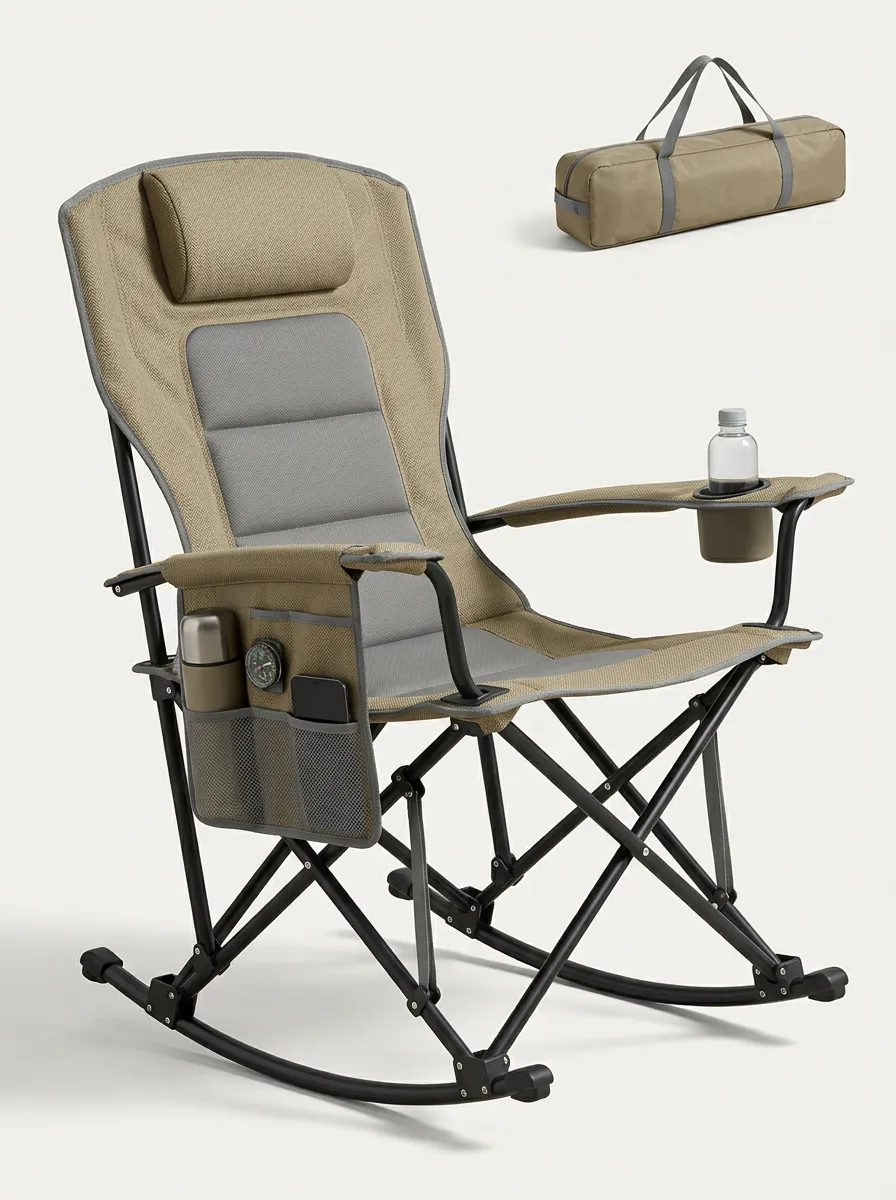 Camping Portable Folding Rocking Chair