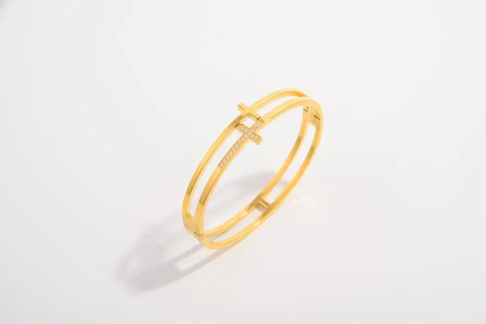 Layered Stainless-Steel Bracelet