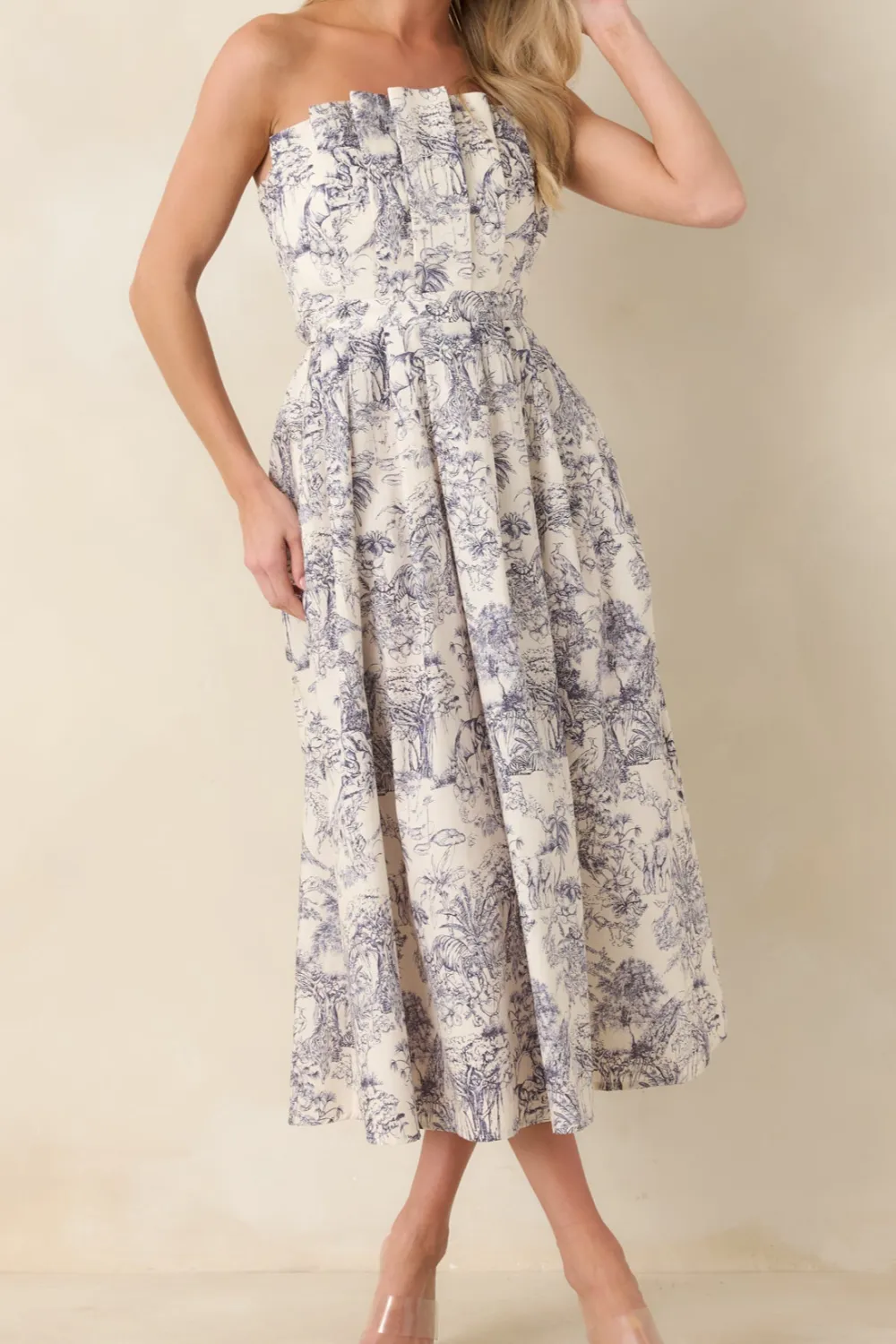 Classic Ease Midi Dress