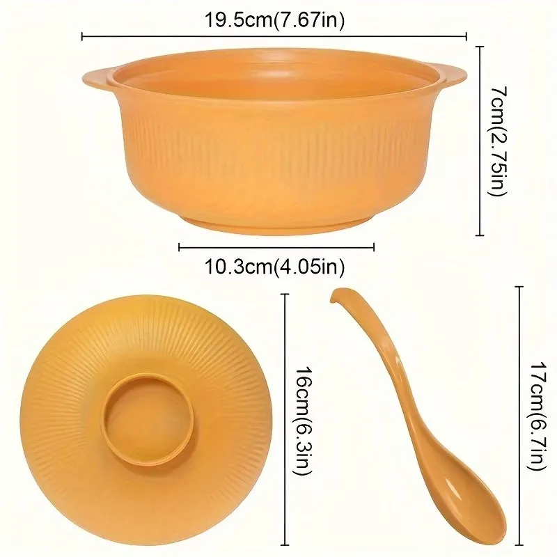 Durable Heat-Resistant Cooking Bowl