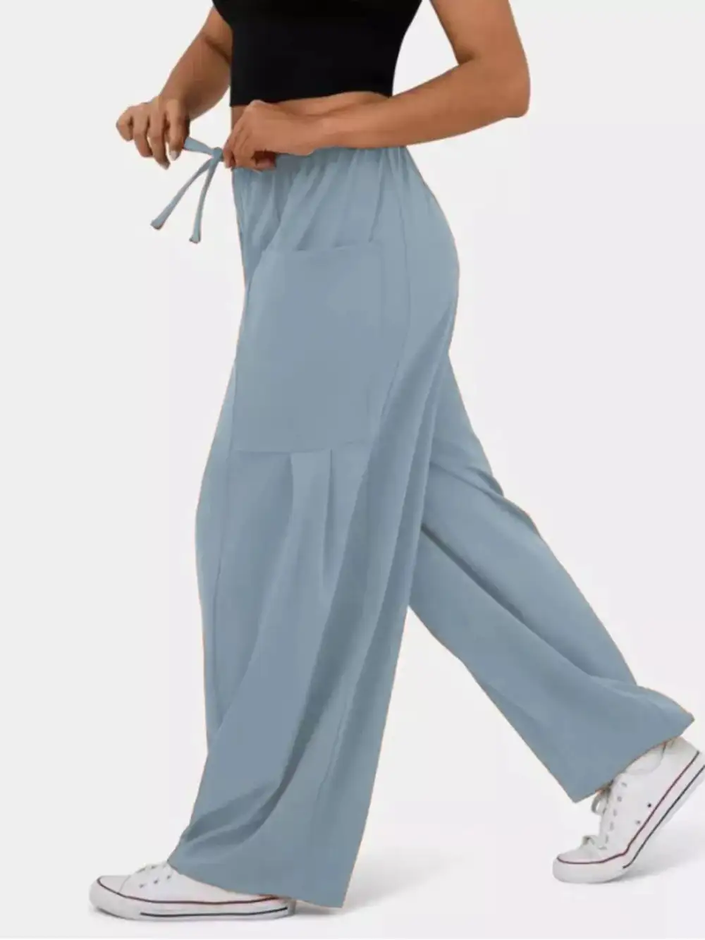 Casual Wide Leg Trousers
