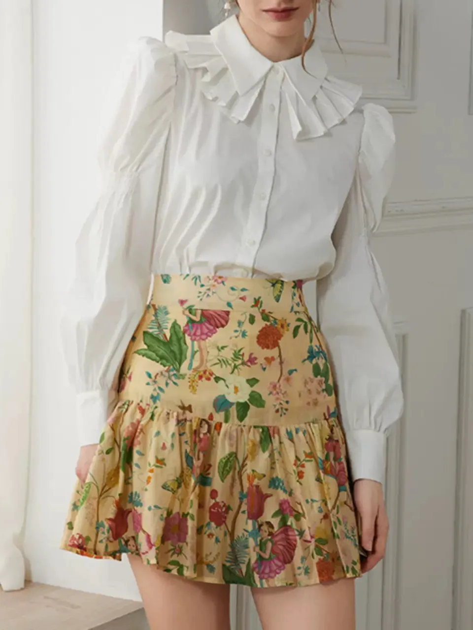 Mini Pleated Skirt