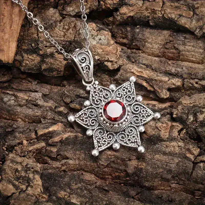 Twisted Pendant Necklace