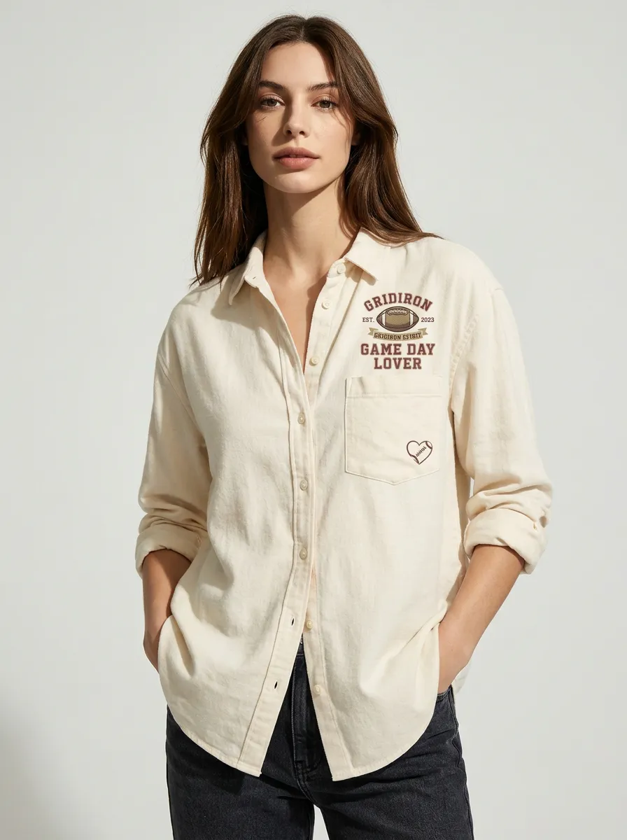 Football Graphic Casual Shirt