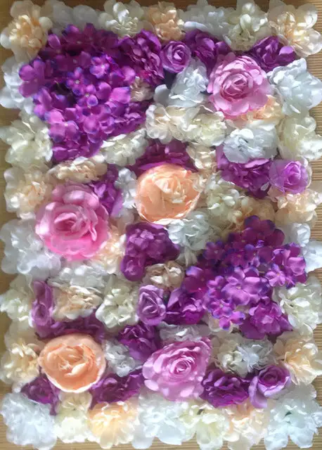 Artificial Flower Wall Panel
