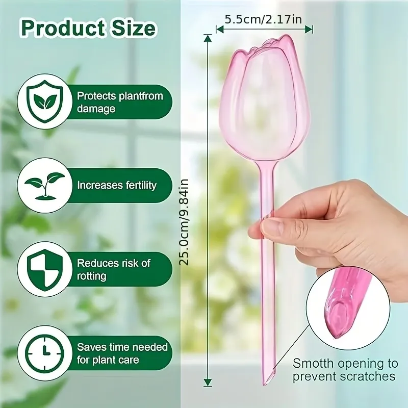 Tulip Plant Watering Stakes