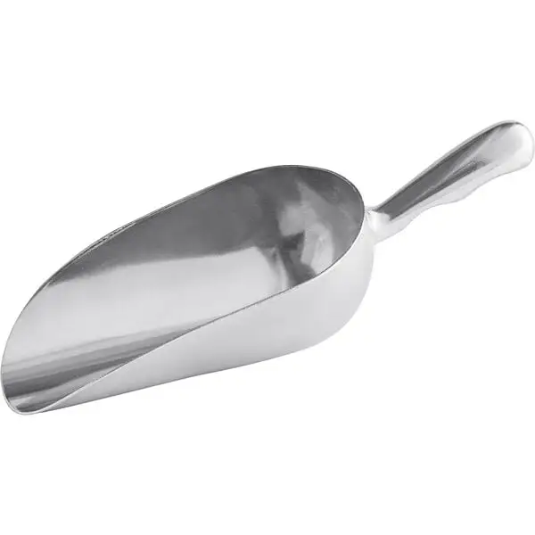 Space-Saving Single Piece Aluminum Scoop