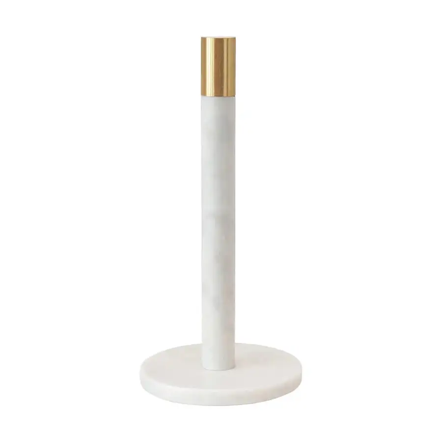 Contemporary Home Display Decor Candlestick White