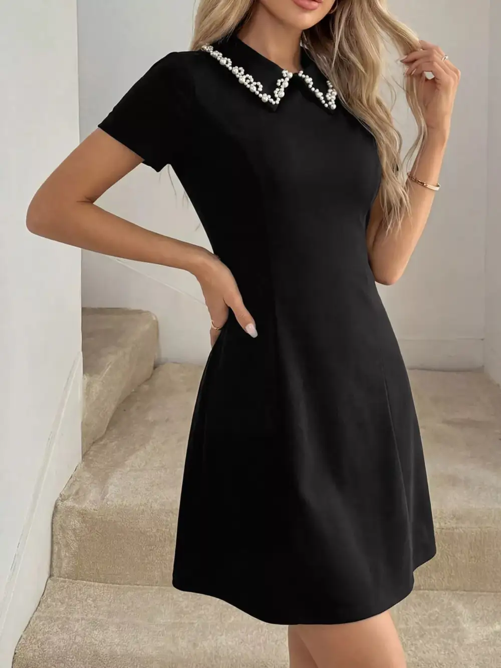 Short Sleeve Mini Dress