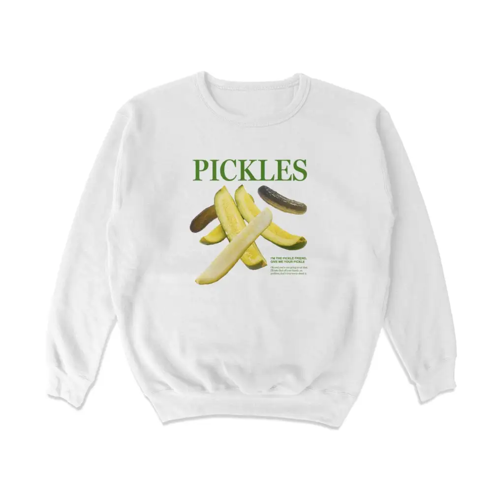 Pickle Graphic Crewneck Sweatshirt