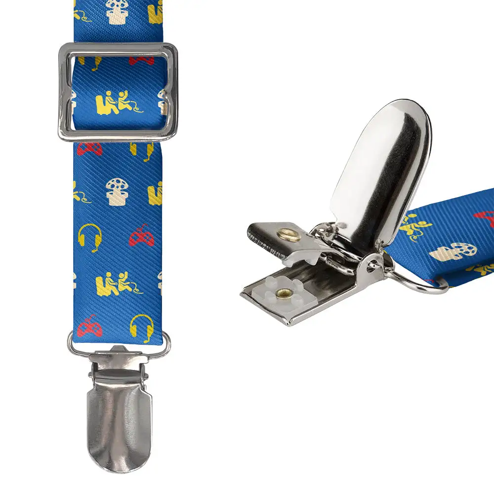 Gaming With Friends Theme Suspenders