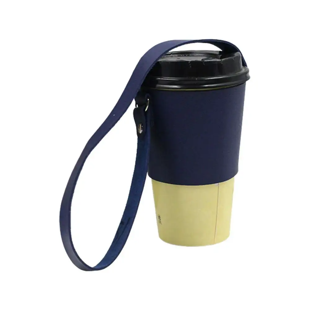 Faux Leather Drinkware Set
