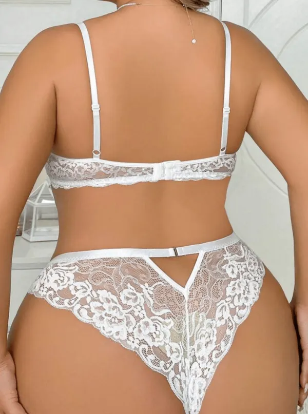 Bridal Corset Lingerie Set