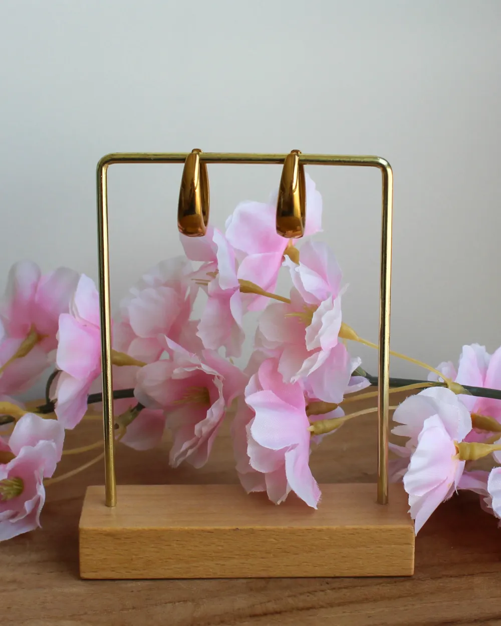 Open Loop Statement Earrings