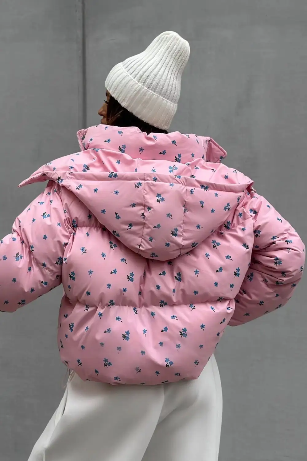 Floral Puffer Jacket