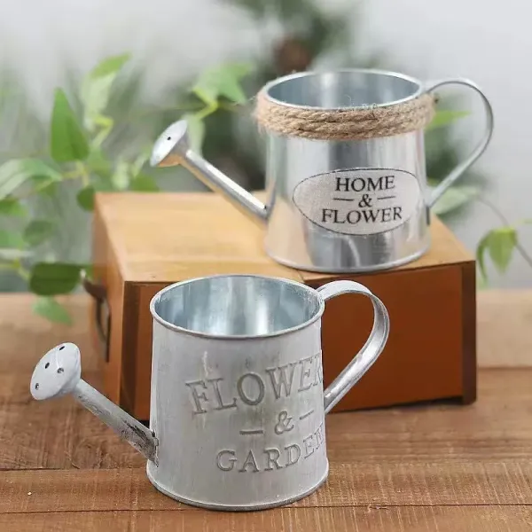 Vintage Watering Can Planter