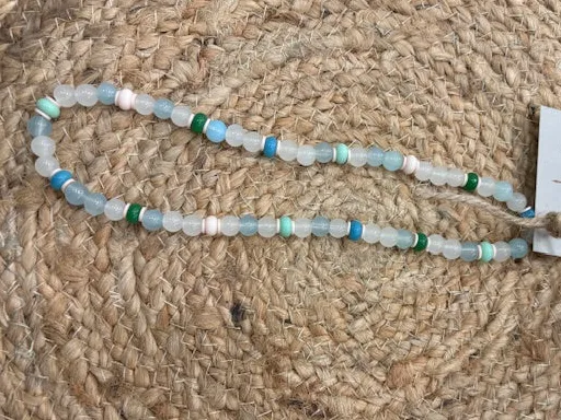 Stretch Bead Choker Necklace