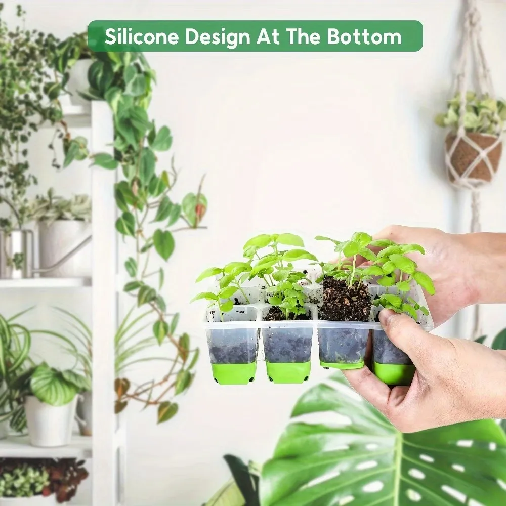 2 Pcs Reusable Seedling Tray