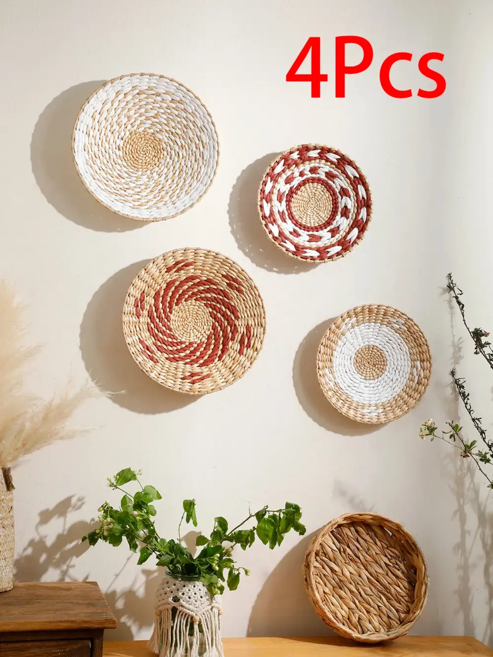 Classic Boho Macrame Woven Decorative Wall Accent