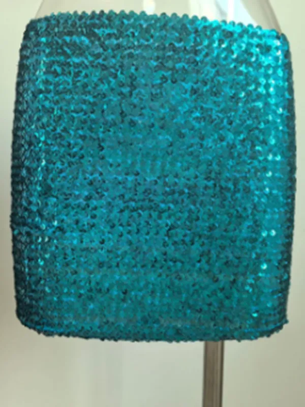 Wearable Knit Sequined Skirt