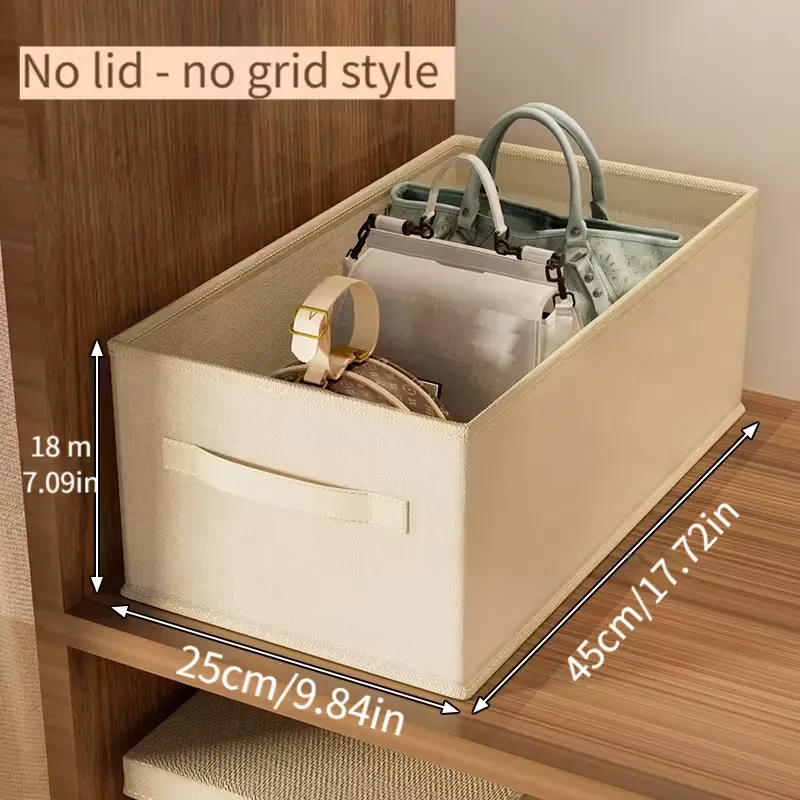 Fabric Storage Container with Handle