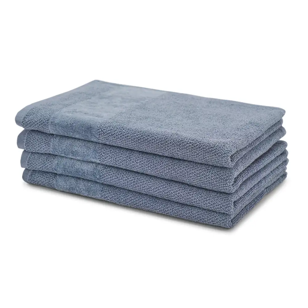 Indigo Cotton Hand Towel Set