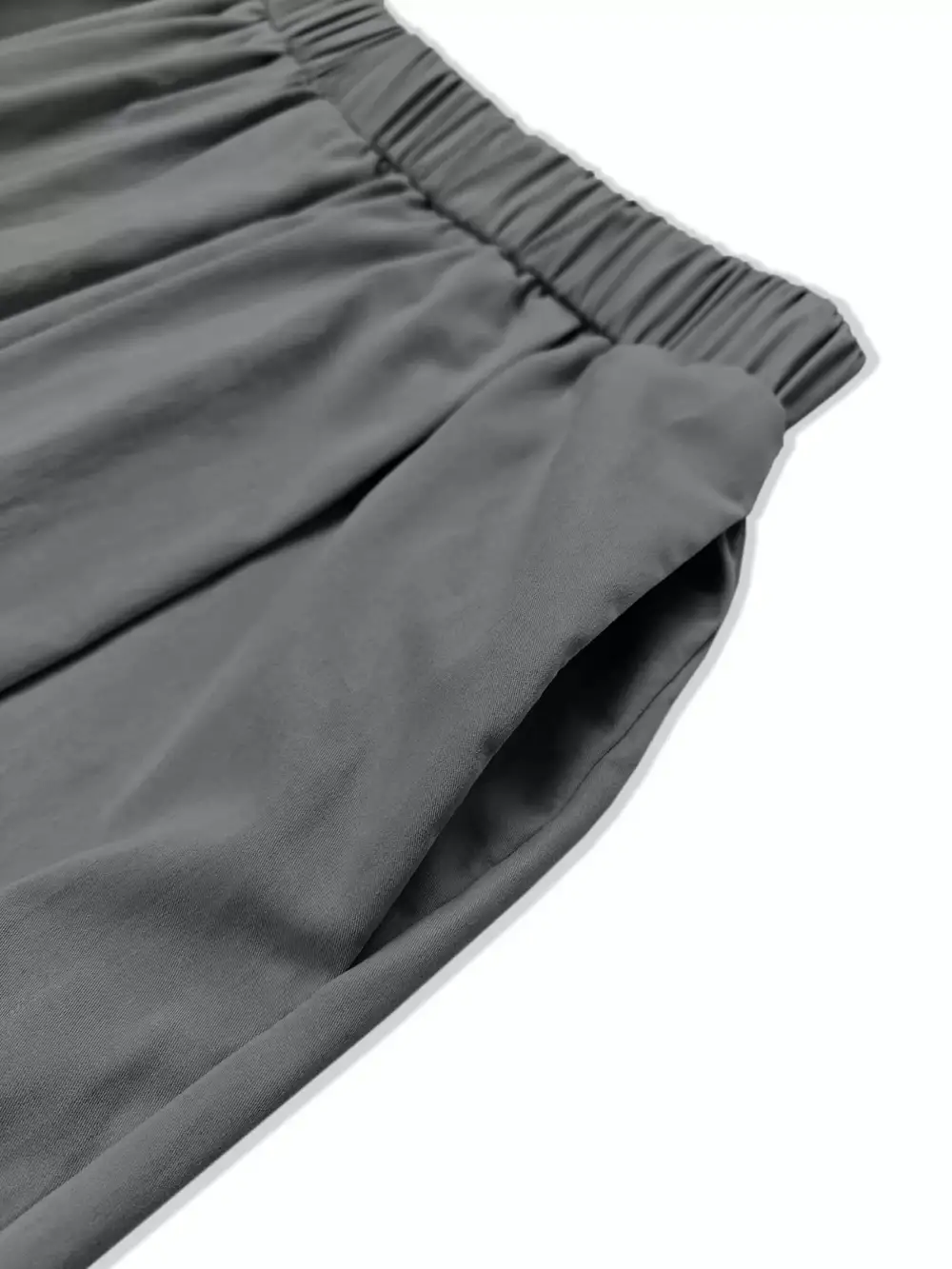 Wide Leg Pleated Detail Pants