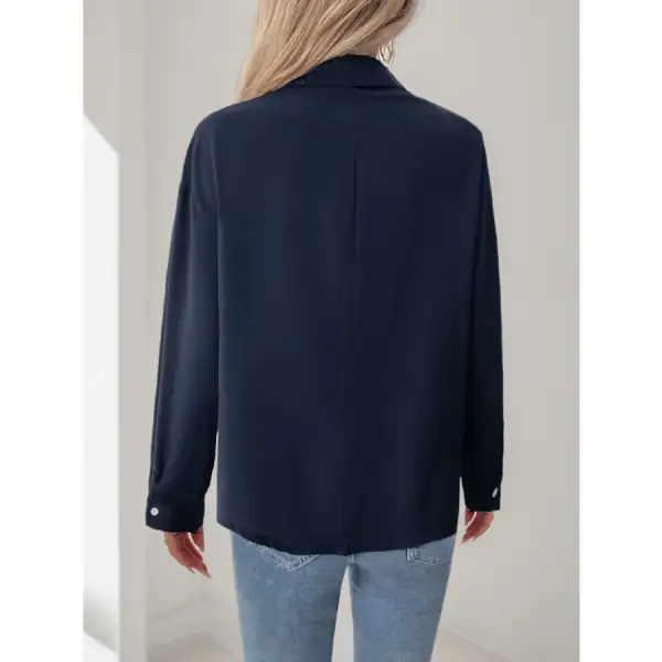 Casual Buttoned Down Long Sleeve Shirt