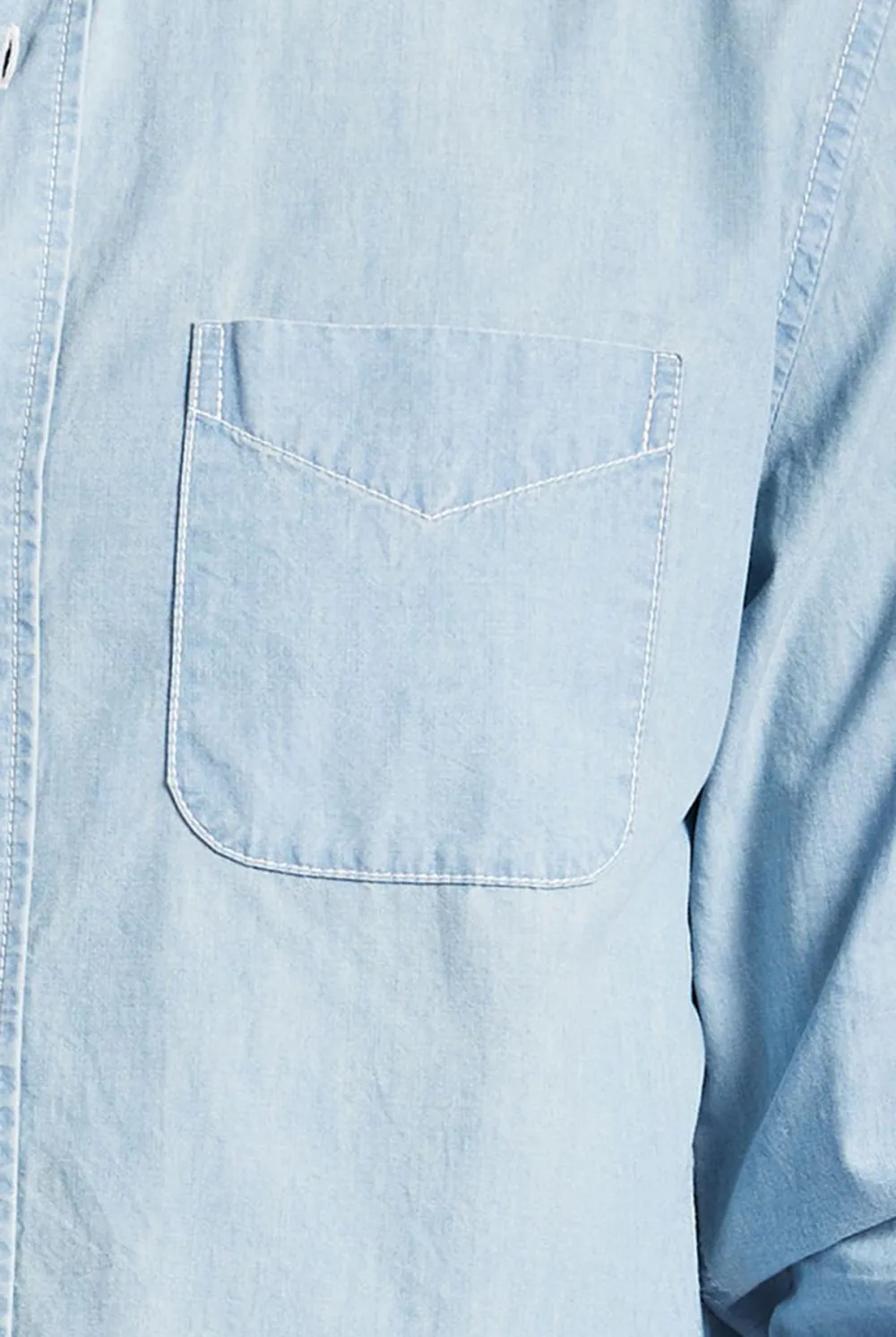Cotton Utility Pocket Casual Button Up Shirt