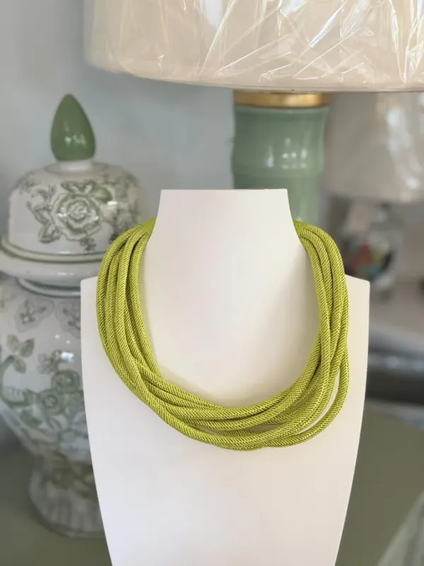 Strand Slub Statement Necklace