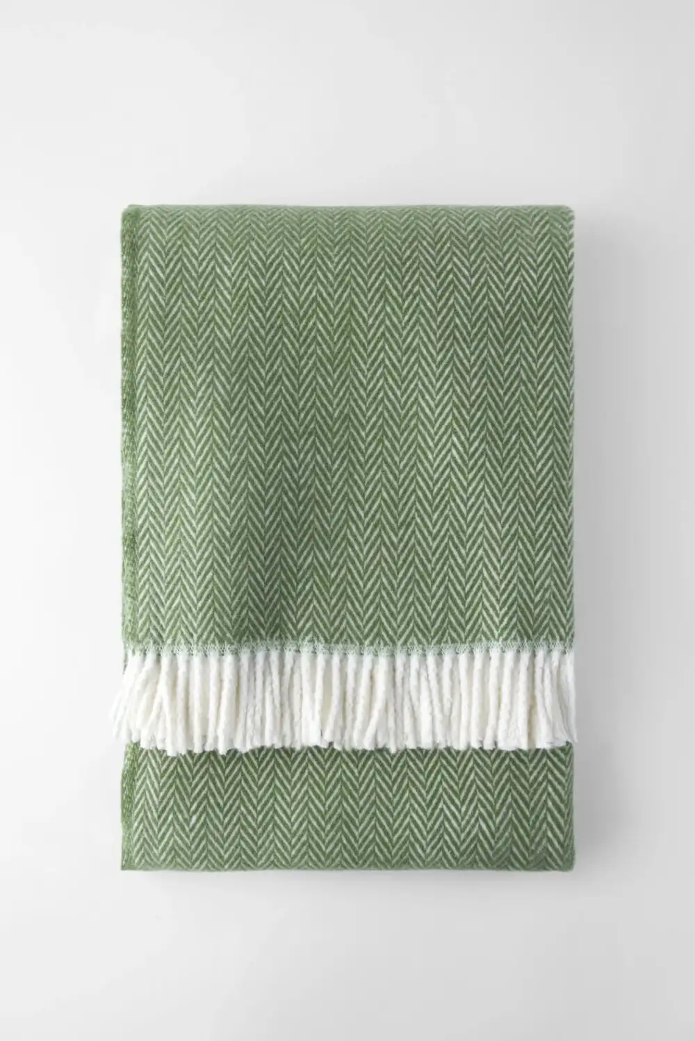 Textured Cotton Blend Throw