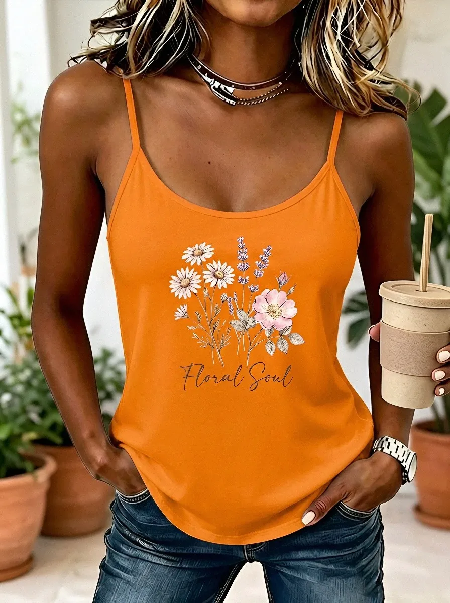 Floral Soul Daisy Tank Top