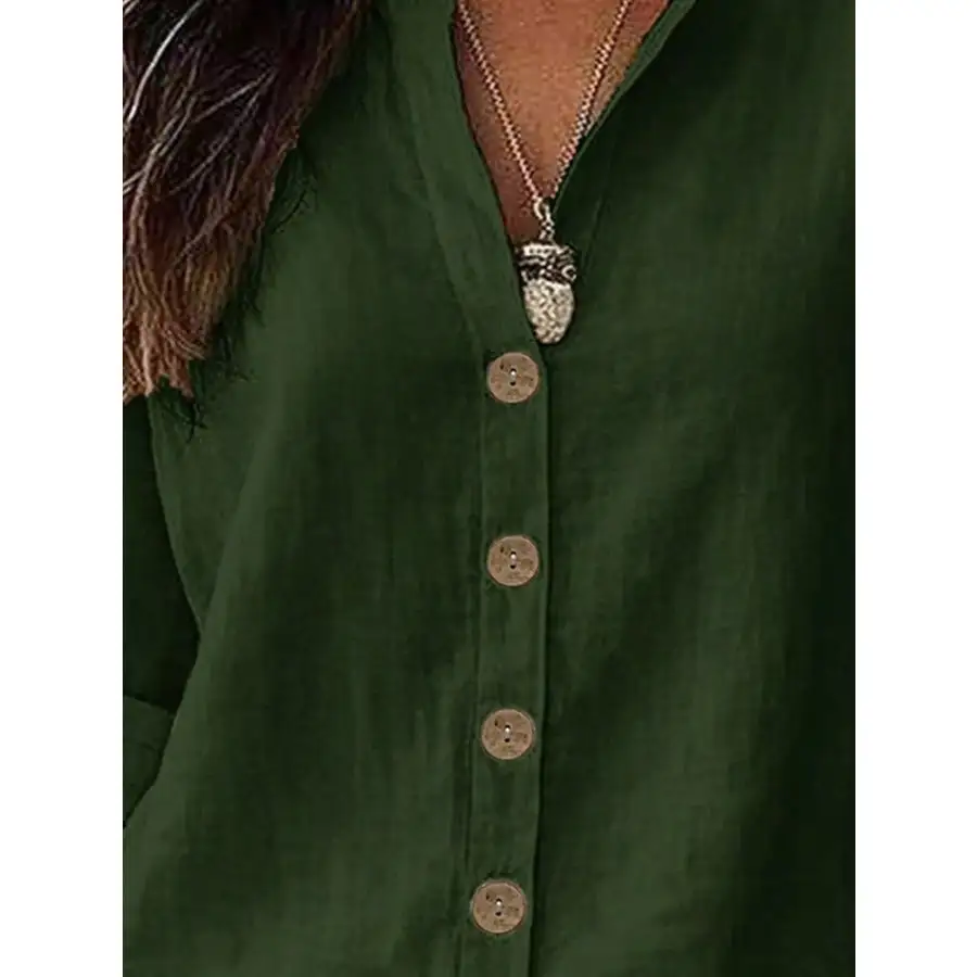 Soft Button Up Long Sleeve Shirt