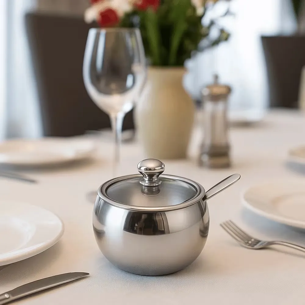 Stainless Steel Spice Jar Set