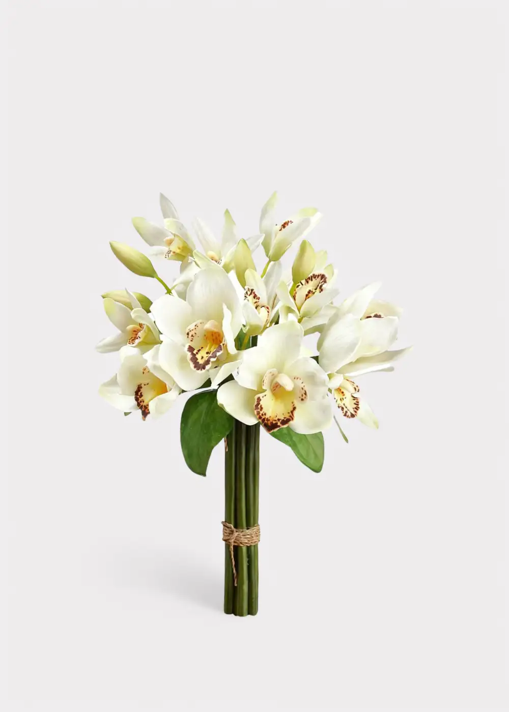 Artificial Cymbidium Orchid Clutch Flower Bouquet